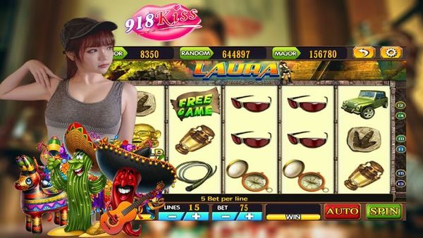 Join Laura on an Adventure with 918Kiss's 'Laura' Slot Game: Uncover Hidden Treasures and Exciting Wins!